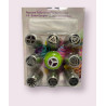 Russian nozzle set of 8