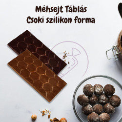 Méhsejt táblás csoki szilikon forma