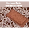 Kávébabos táblás csokoládé szilikon