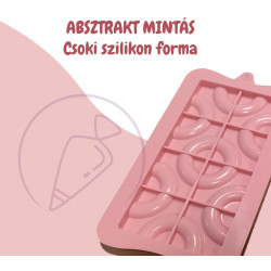 Absztrakt táblás csoki...