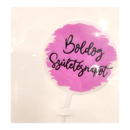 Boldog Szülinapot tábla beszúró