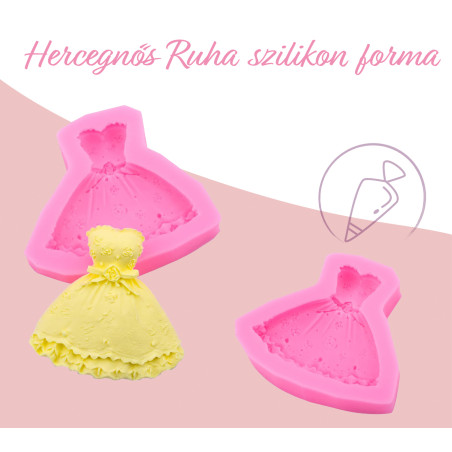Heregnős Női Ruha szilikon forma