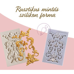 Barokk rusztikus mintás...