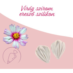 Virág erező szilikon