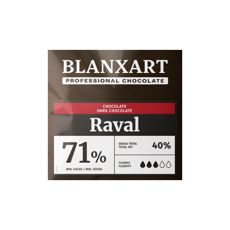 BLANXART RAVAL Dark Chocolate callets 5kg