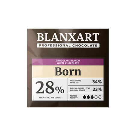 BLANXART BORN White Chocolate Callets 5kg