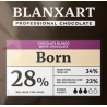 BLANXART BORN fehér csokoládé pasztilla 5kg