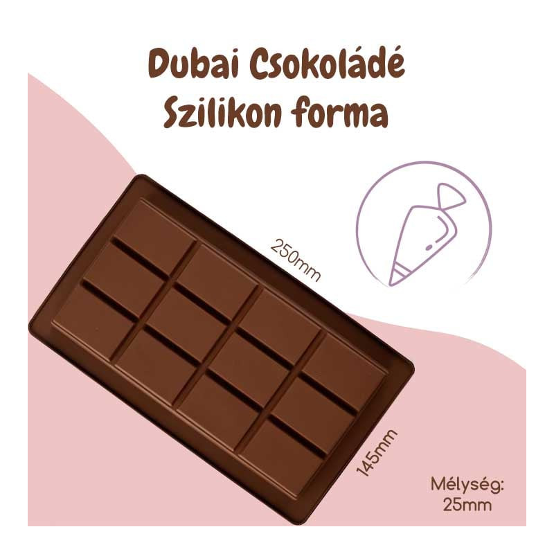 Dubai Csoki szilikon nagy tábla