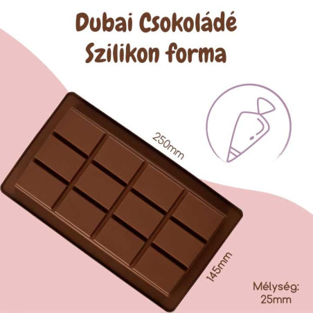 Dubai Csoki szilikon nagy tábla