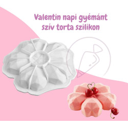 Gyémánt szív valentinnapi...