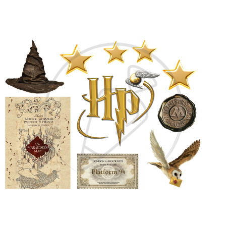 Harry Potter Icing Sheet A/4