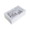 Cookies / Cake box with lid Parisian Street 25x15x8 cm