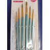 Paint brush set, 6 piece/pack
