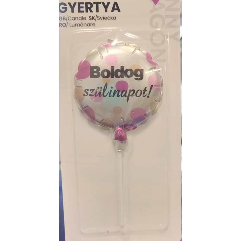Boldog Szülinapos Gyertyák