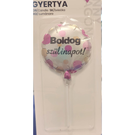 Boldog Szülinapos Gyertyák
