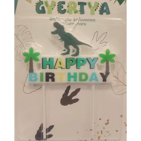 Dínós Gyertya szettek