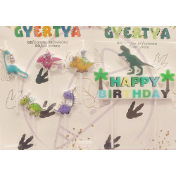Dínós Gyertya szettek