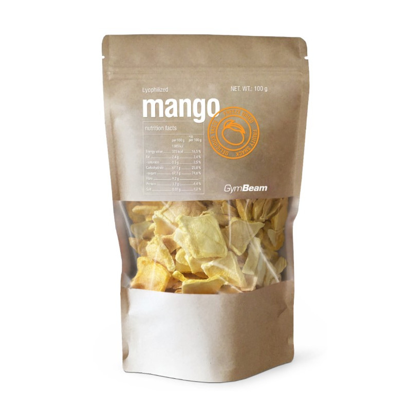 Liofilizált mangó szeletek 100g