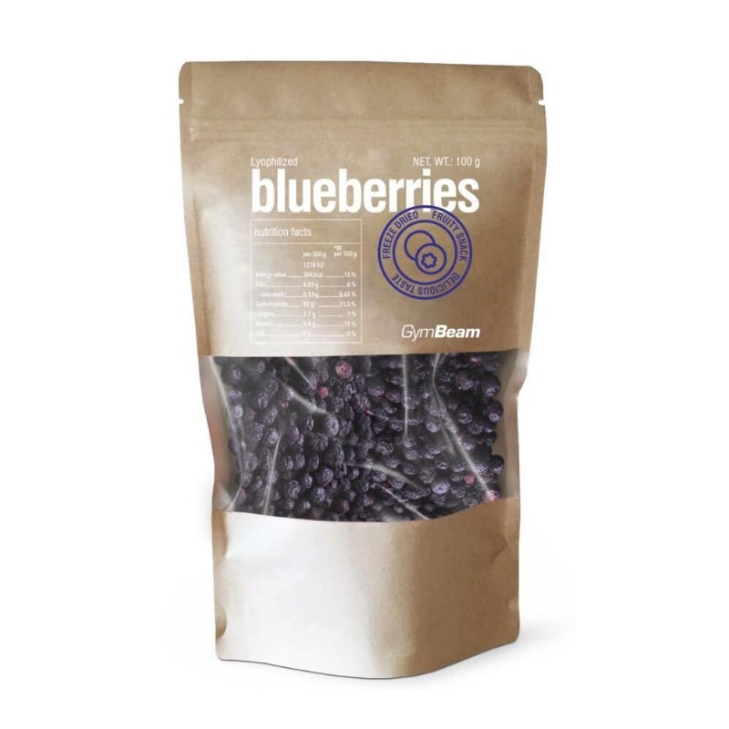 Lyophilized blueberries whole 100g