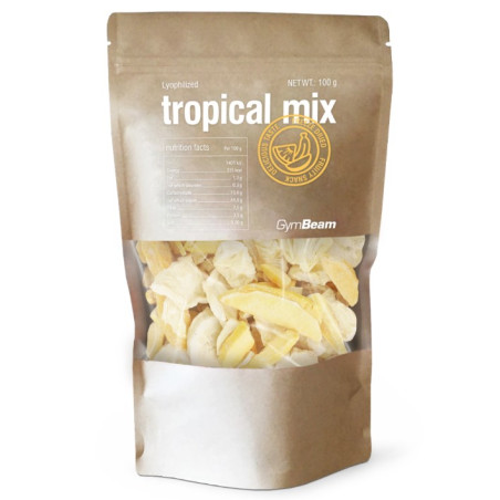 Liofilizált trópusi mix darabok 100g