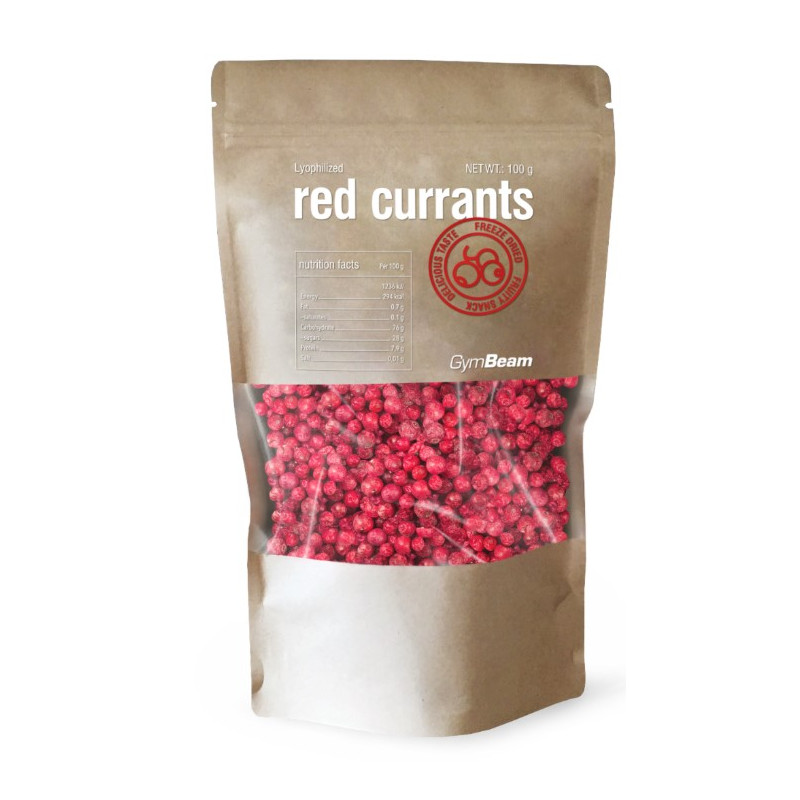 Lyophilized red currants 100g