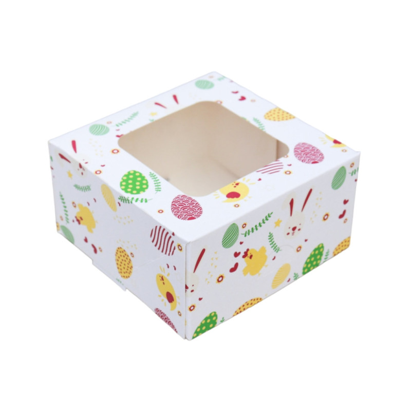 Cookies - Dessert & Cake box with Easter pattern