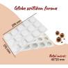 15 adagos szilikon globe forma