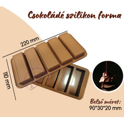 Csokoládé bonbon szilikon...