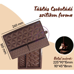 Dubai Táblás Csoki szilikon...
