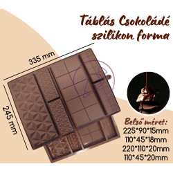 Chocolate bar silicone mold...