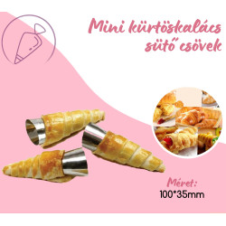 Mini kürtöskalács sütő fém...