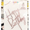 Happy Birthday Rosegold Szülinapi beszúró