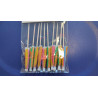 Muffin paper toppers - umbrella 10 pcs
