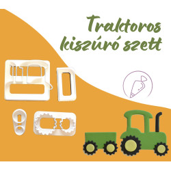 Traktoros kiszúró szett