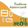 Traktoros kiszúró szett