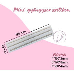 Mini string of pearls...