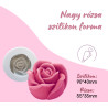 Big rose silicone mold