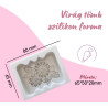 Flower silicone mold