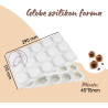 15 adagos szilikon globe forma