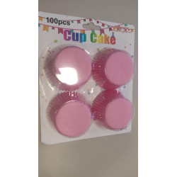 Pastel Pink muffin cups 100 pcs