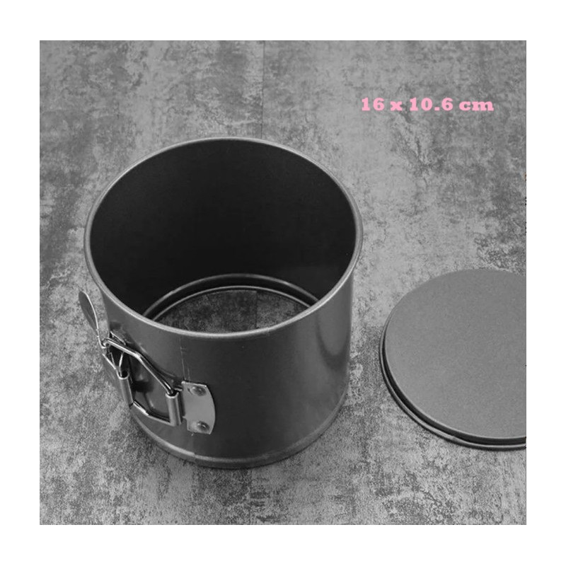 Cake ring: 18 cm, height: 10.6 cm
