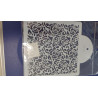 Flower pattern stencil