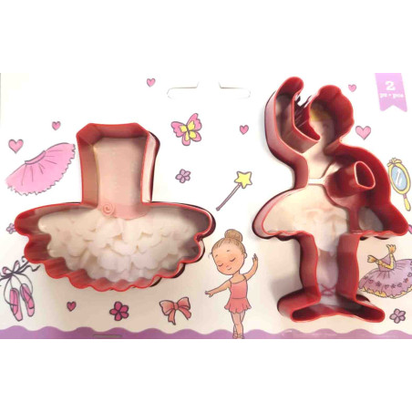Ballerina Cookie and Fondant Cutter