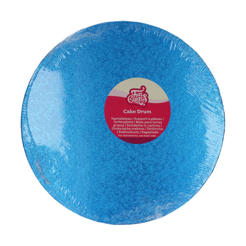 Cake board Blue 30cm