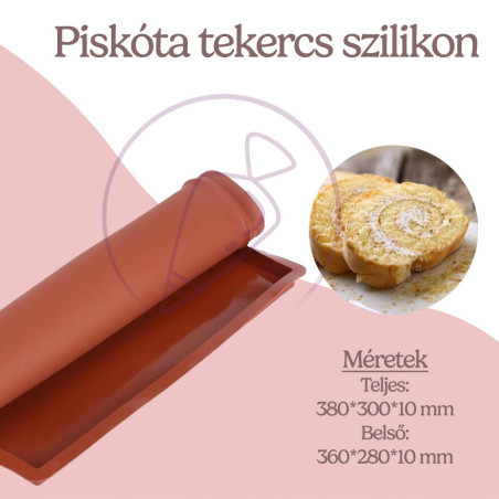 Swiss roll siliocone mold