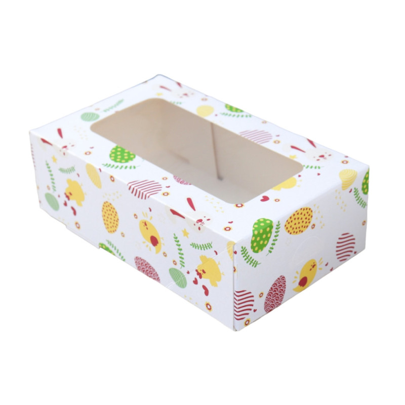 Cookies - Dessert & Cake box with Easter pattern