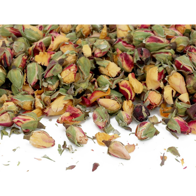 Yellow - Red Rosebuds 30g