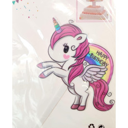 Unicorn Happy Birthday Cake...