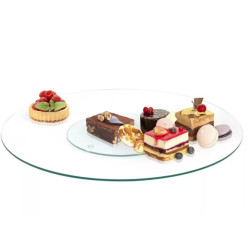 Lazy Susan Glass Turntable 30 cm