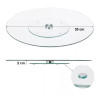 Lazy Susan Glass Turntable 30 cm